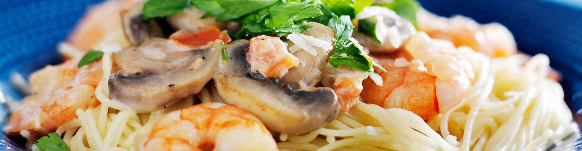 Mushrooms also pair well with seafood