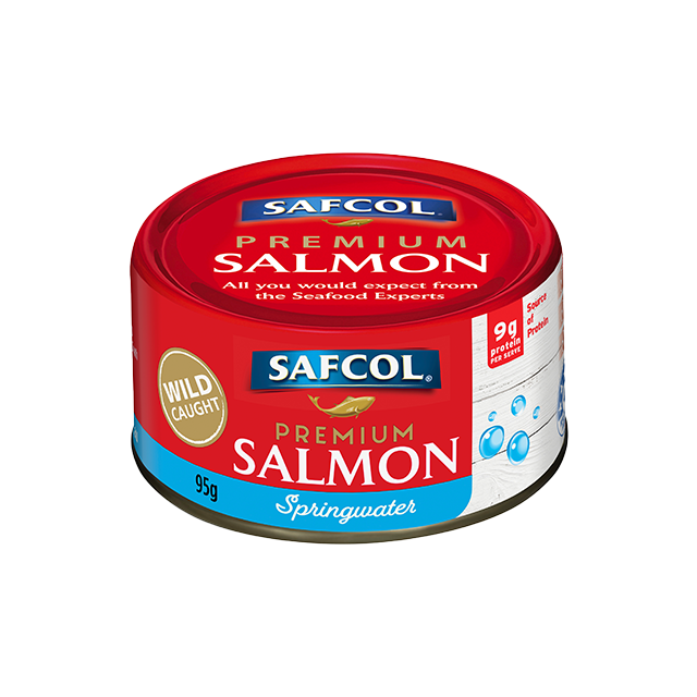 Safcol Premium Salmon in Springwater 95g